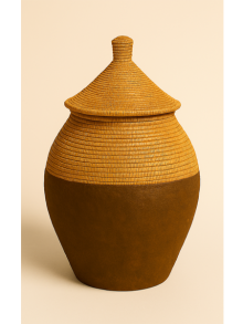 Guardians of the Harvest: Katanga’s Papyrus Granary Baskets